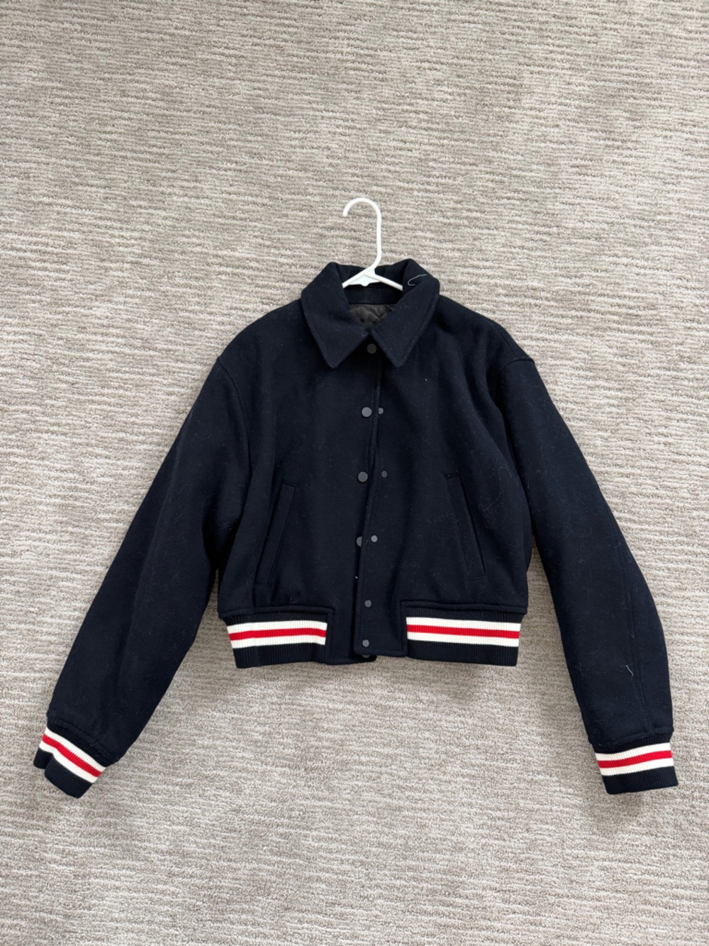 Mango (MNG) Black Quilted Lined Jacket, size medium